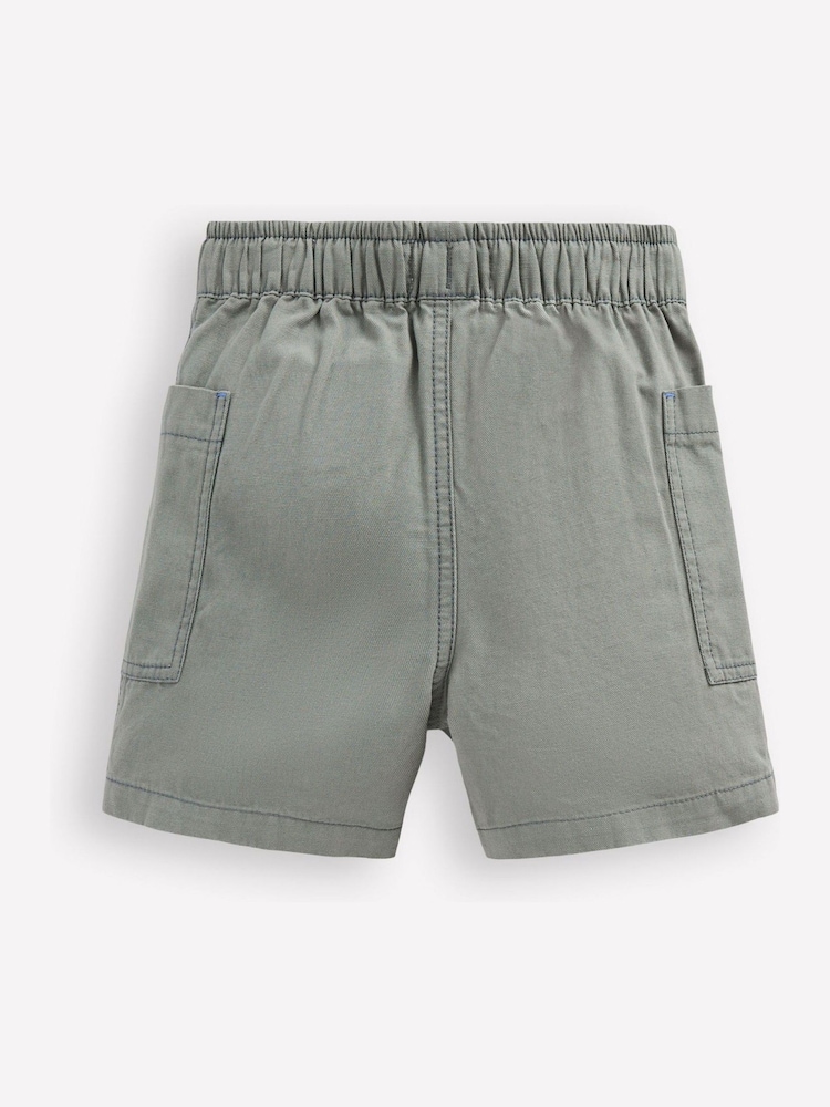 Boden Grey Cotton Pocket Shorts - Image 2 of 3