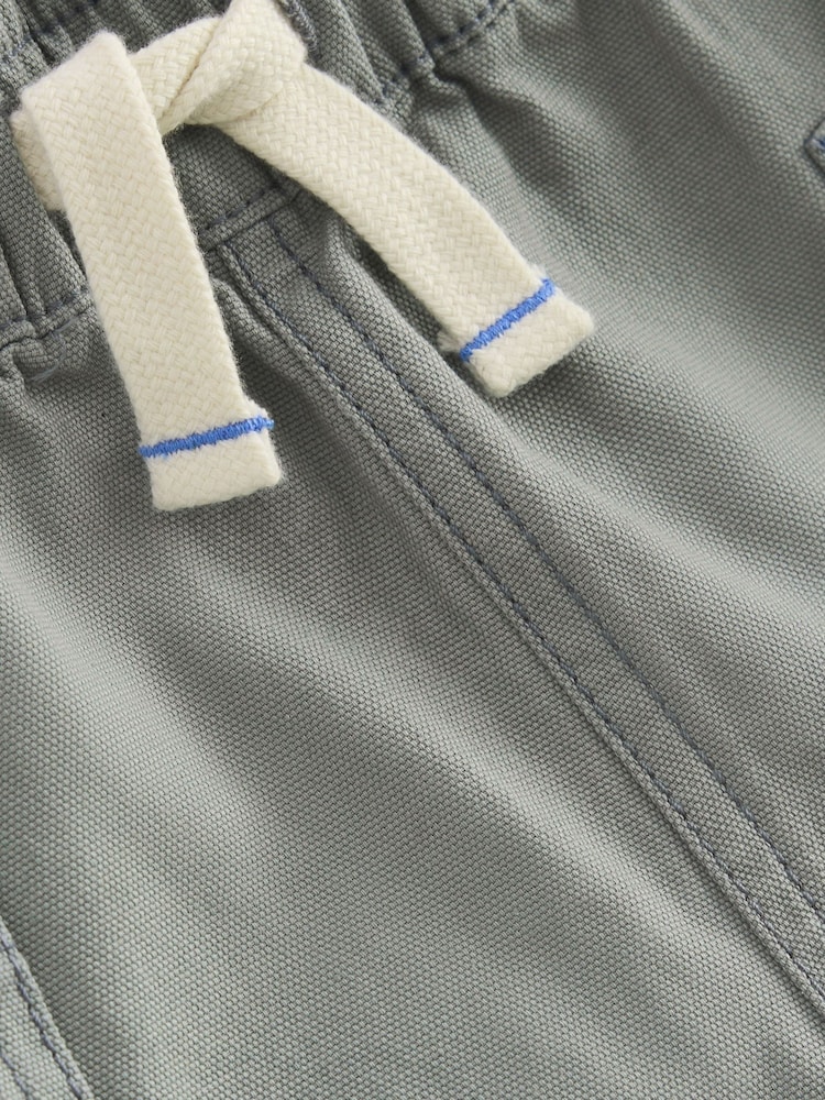 Boden Grey Cotton Pocket Shorts - Image 3 of 3