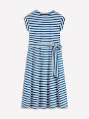 Boden Blue Eve Jersey Midi Dress - Image 6 of 6