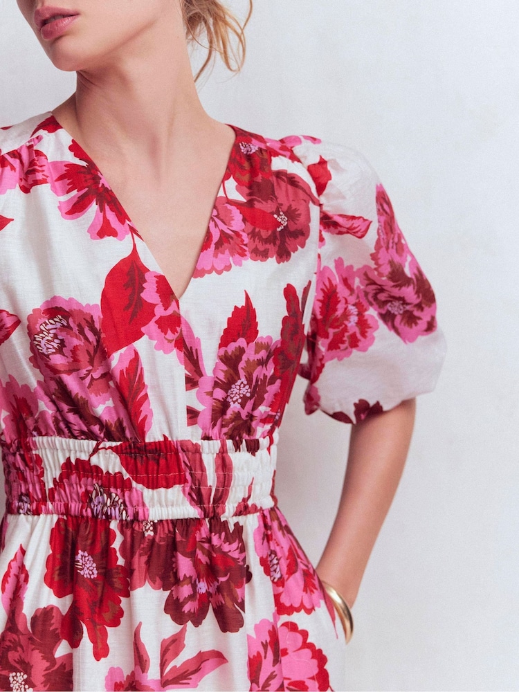 Boden Pink Irene Occasion Dress - Image 2 of 6