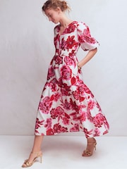 Boden Pink Irene Occasion Dress - Image 4 of 6