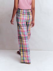 Boden Blue Kensington Linen Trousers - Image 3 of 5