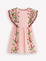 Boden Pink Pretty Woven Dress - Image 1 of 3