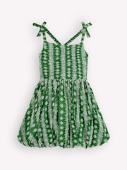 Boden Green Ruched Bodice Bubble Dress - Image 1 of 3