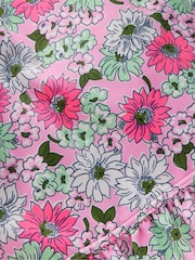 Boden Purple Long Sleeve Frill Swimsuits - Image 3 of 3