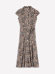 Boden Cream Marcia Jersey Shirt Dress - Image 6 of 6