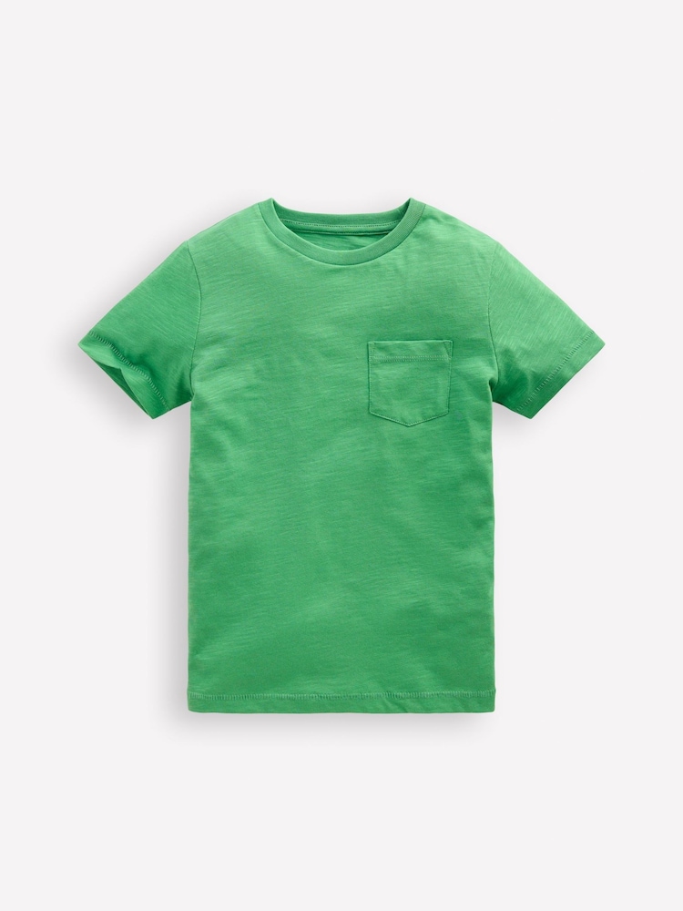 Boden Bright Green Everyday Short Sleeve T-Shirt - Image 1 of 3