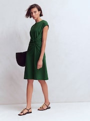 Boden Green Delilah Twist Short Dress - Image 4 of 5