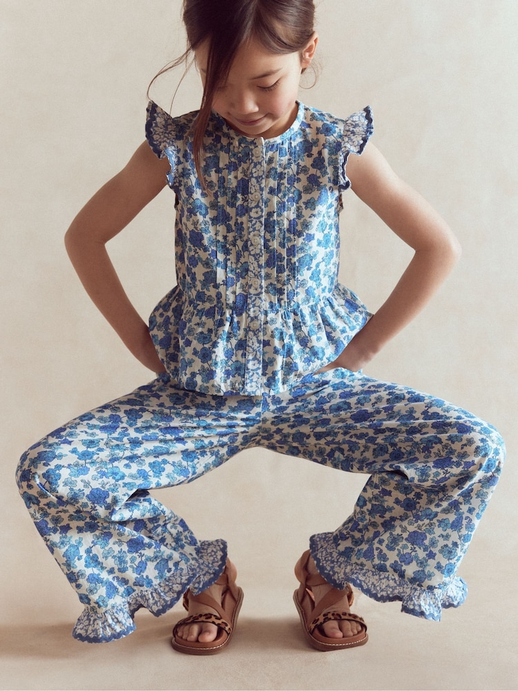 Boden Frill Hem Trousers - 圖片 2/5