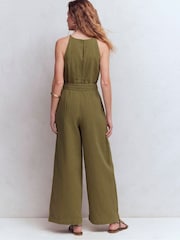 Boden Rosa Double Cloth Jumpsuit - 圖片 3/4