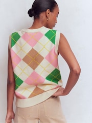 Boden Green Lucy Cotton Tank Top - Image 3 of 7