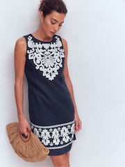 Boden Linen A-line Shift Dress - Imagen 1 de 6