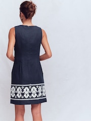 Boden Linen A-line Shift Dress - Imagen 3 de 6