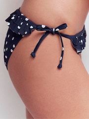 Boden Blue Ruffle Bikini Bottoms - Image 2 of 6