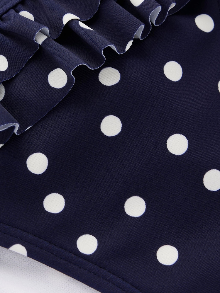 Boden Blue Ruffle Bikini Bottoms - Image 6 of 6