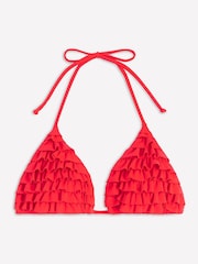 Boden Pink Ruffle Bikini Top - Image 5 of 6
