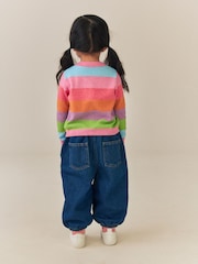 Rainbow Stripe Knit Cardigan (3mths-7yrs) - Image 3 of 8