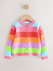 Rainbow Stripe Knit Cardigan (3mths-7yrs) - Image 5 of 8