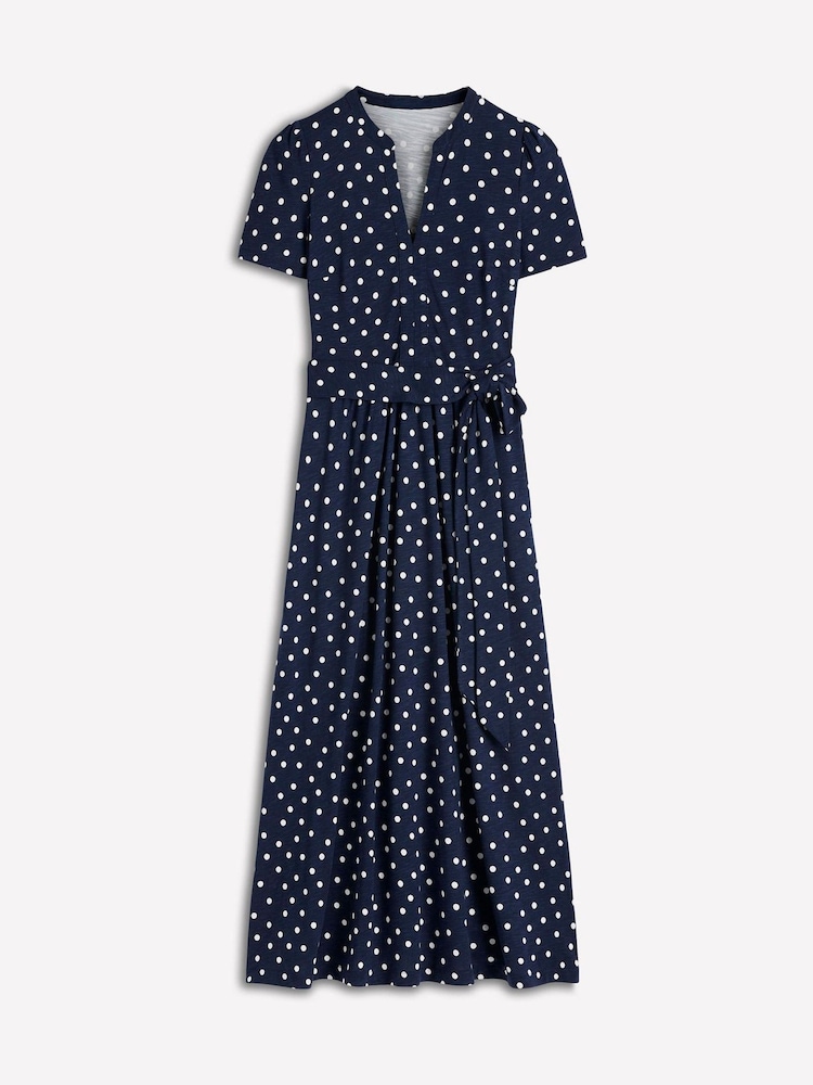Boden Blue Naomi Jersey Midi Dress - Image 6 of 6 Boden Blue Naomi Jersey Midi Dress - Image 6 of 6