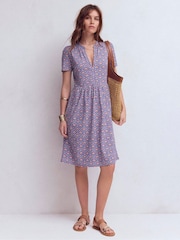Boden Naomi Short Jersey Dress - Imagen 1 de 5