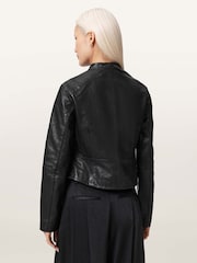 AllSaints Black Repurpose Sadler Jacket - Image 5 of 7