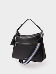 Osprey London Black The Stella Leather Hobo Bag - Image 1 of 5