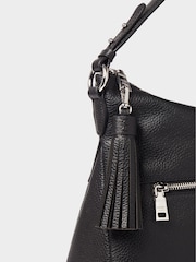 Osprey London Black The Stella Leather Hobo Bag - Image 4 of 5