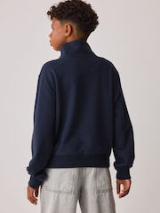 Belstaff Patch Quarter Zip Sweat Top - Imagen 4 de 5