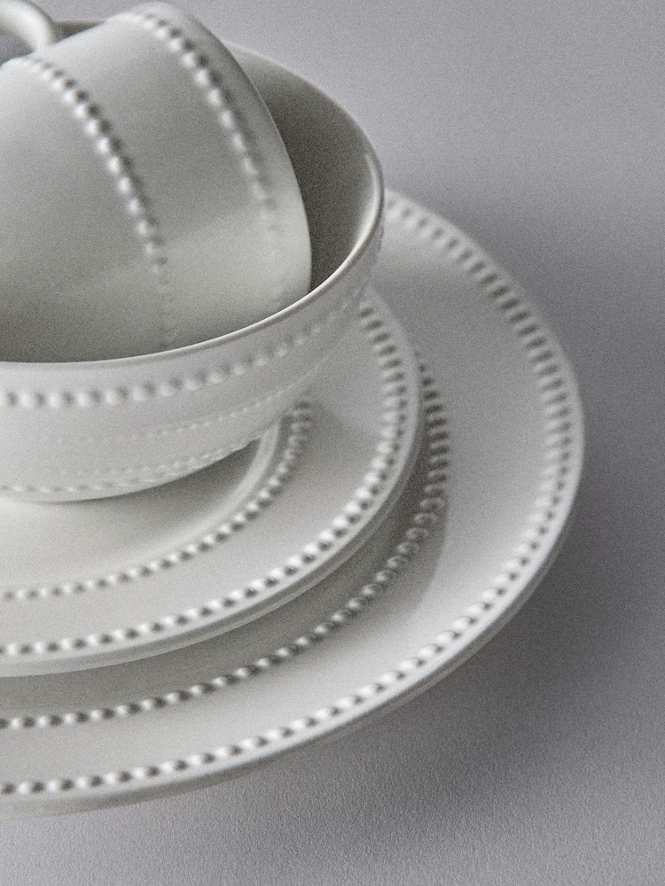 The Set 6 Piece White Bobble Cereal Bowls - Image 3 of 3