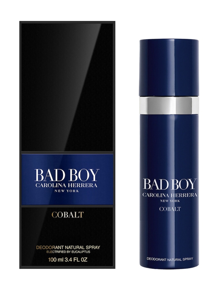 Carolina Herrera Bad Boy Cobalt Deodorant 100ml - Image 1 of 2 Carolina Herrera Bad Boy Cobalt Deodorant 100ml - Image 1 of 2