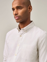 Skopes Stone Tailored Fit Casual Oxford Shirt - Image 4 of 7