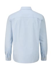Skopes Light Blue Tailored Fit Casual Oxford Shirt - Image 6 of 7