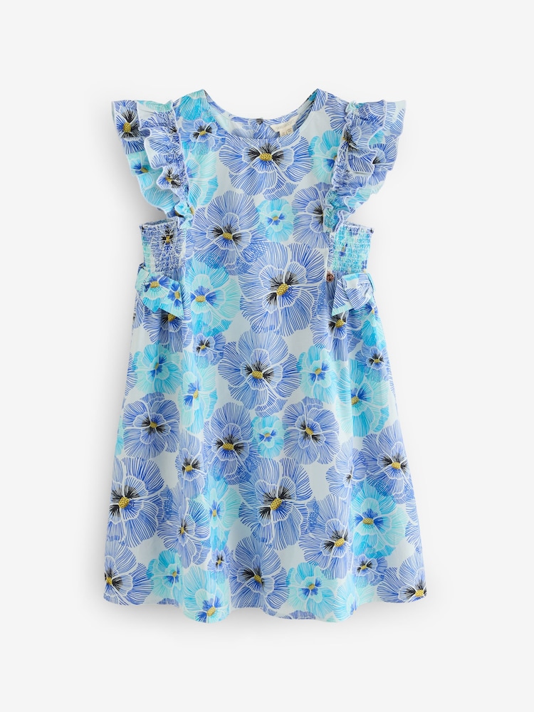 Angel & Rocket Blue Blue Panel Dress - Image 1 of 1