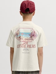 JACK & JONES JUNIOR Photo Back Print Short Sleeve T-Shirt - תמונה 1 מתוך 7