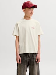 JACK & JONES JUNIOR Photo Back Print Short Sleeve T-Shirt - תמונה 5 מתוך 7