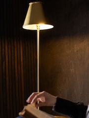 Rockett St George Brass Slim Floor Lamp - Image 2 of 7