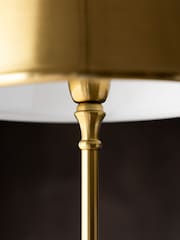 Rockett St George Brass Slim Floor Lamp - Image 6 of 7