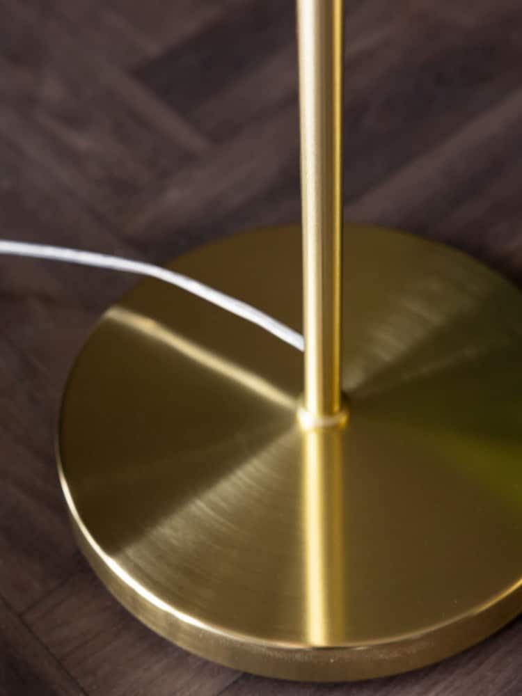 Rockett St George Brass Feather Leaf Chandelier Ceiling Light - Image 5 of 5 Rockett St George Brass Feather Leaf Chandelier Ceiling Light - Image 5 of 5