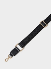 Osprey London Black The Crumple Leather Sling Bag - Image 5 of 6