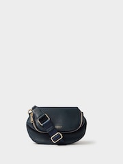 Osprey London Blue The Crumple Leather Sling Bag - Image 1 of 6