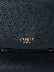 Osprey London Blue The Crumple Leather Sling Bag - Image 6 of 6