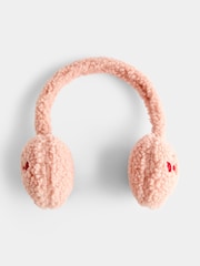 JoJo Maman Bébé Pink Cherry Earmuffs - Image 2 of 4