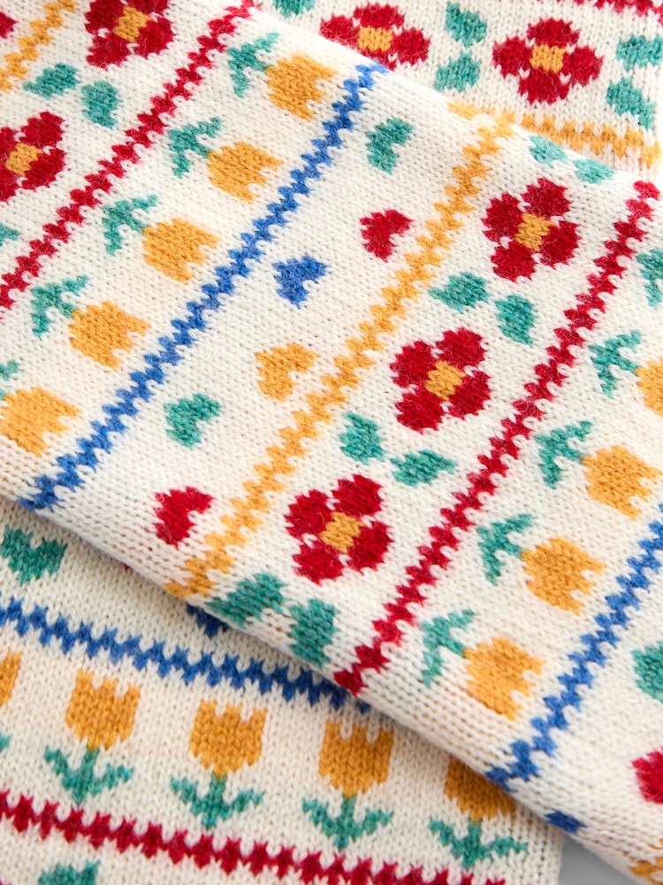 JoJo Maman Bébé Knitted Scarf - Bilde 4 av 4