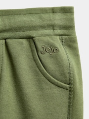 JoJo Maman Bébé Natural Tan & Khaki Green 3-Pack Cargo Joggers - Image 10 of 10