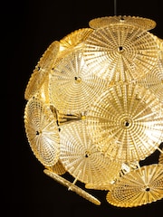 Rockett St George Red Disk Pendant Ceiling Light - Image 5 of 6