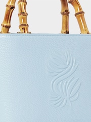 Osprey London Blue The Luxe Clio Leather Mini Grab Bag - Image 7 of 8