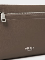 Osprey London Brown The Stella Leather Phone Bag - Image 4 of 5