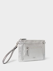 Osprey London Metallic The Ruby Leather Cross-Body Bag - Image 2 of 5