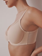 Black/White/Almond Nude DD+ Minimising Full Cup Bras 3 Pack - Image 5 of 11