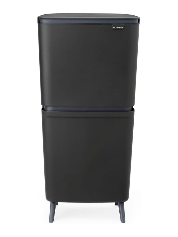Brabantia Dark Grey SortUp Recycle Bin - Image 2 of 6 Brabantia Dark Grey SortUp Recycle Bin - Image 2 of 6